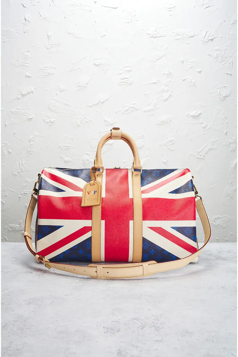 Louis Vuitton Louis Vuitton Union Jack Royal Wedding Keepall Bandouliere 45 Handbag | Thumbnail 2 Louis Vuitton Louis Vuitton Union Jack Royal Wedding Keepall Bandouliere 45 Handbag | Thumbnail 2