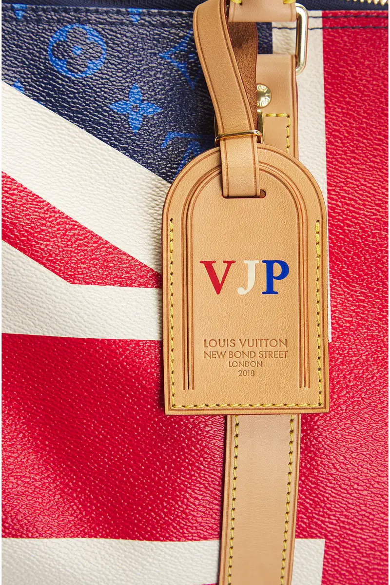 Louis Vuitton Louis Vuitton Union Jack Royal Wedding Keepall Bandouliere 45 Handbag | Thumbnail 5 Louis Vuitton Louis Vuitton Union Jack Royal Wedding Keepall Bandouliere 45 Handbag | Thumbnail 5