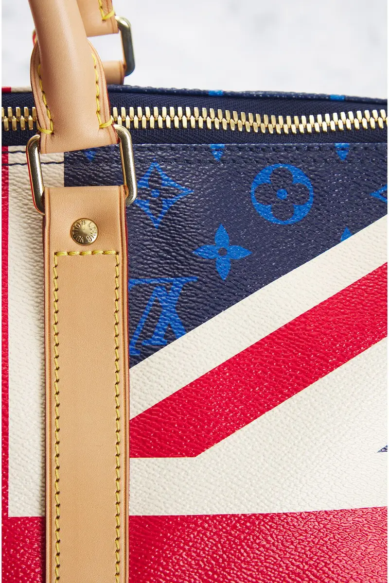 Louis Vuitton Louis Vuitton Union Jack Royal Wedding Keepall Bandouliere 45 Handbag | Thumbnail 6 Louis Vuitton Louis Vuitton Union Jack Royal Wedding Keepall Bandouliere 45 Handbag | Thumbnail 6