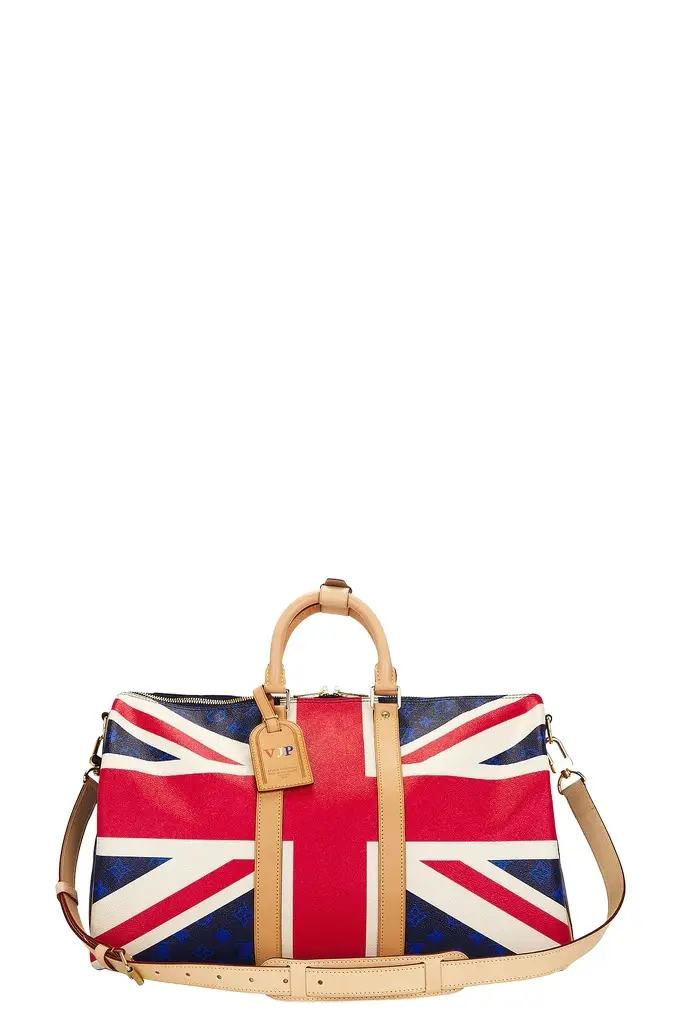 Louis Vuitton Union Jack Royal Wedding Keepall Bandouliere 45 Handbag Louis Vuitton Union Jack Royal Wedding Keepall Bandouliere 45 Handbag