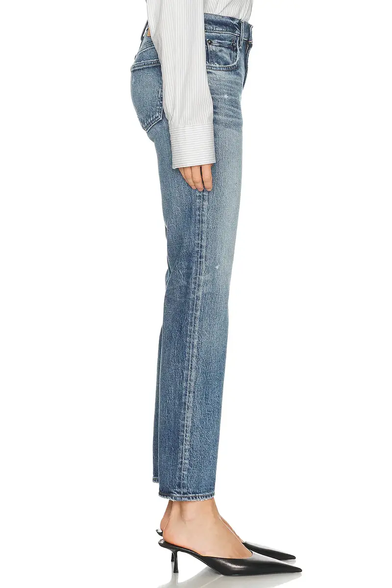 Moussy Vintage Mallard Slim Straight Jeans | Thumbnail 3