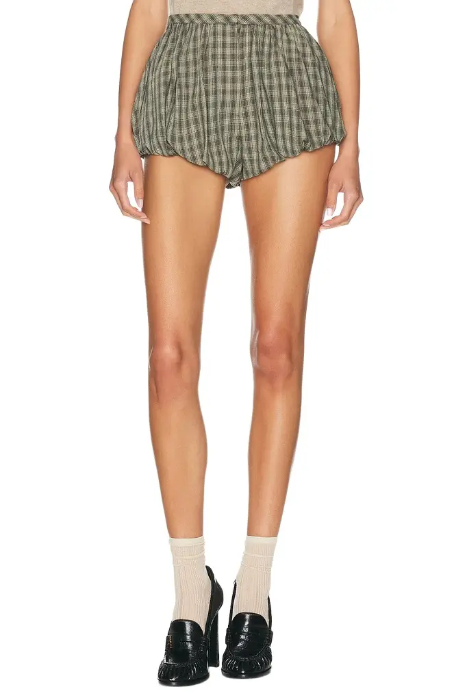 Helsa Novelty Puff Shorts