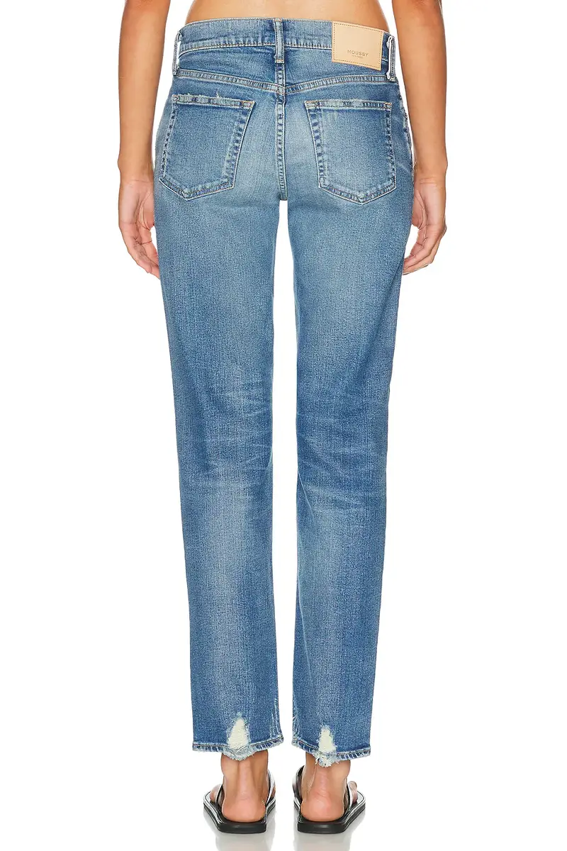 Moussy Vintage Velma Slim Straight Leg Jeans | Thumbnail 4 Moussy Vintage Velma Slim Straight Leg Jeans | Thumbnail 4