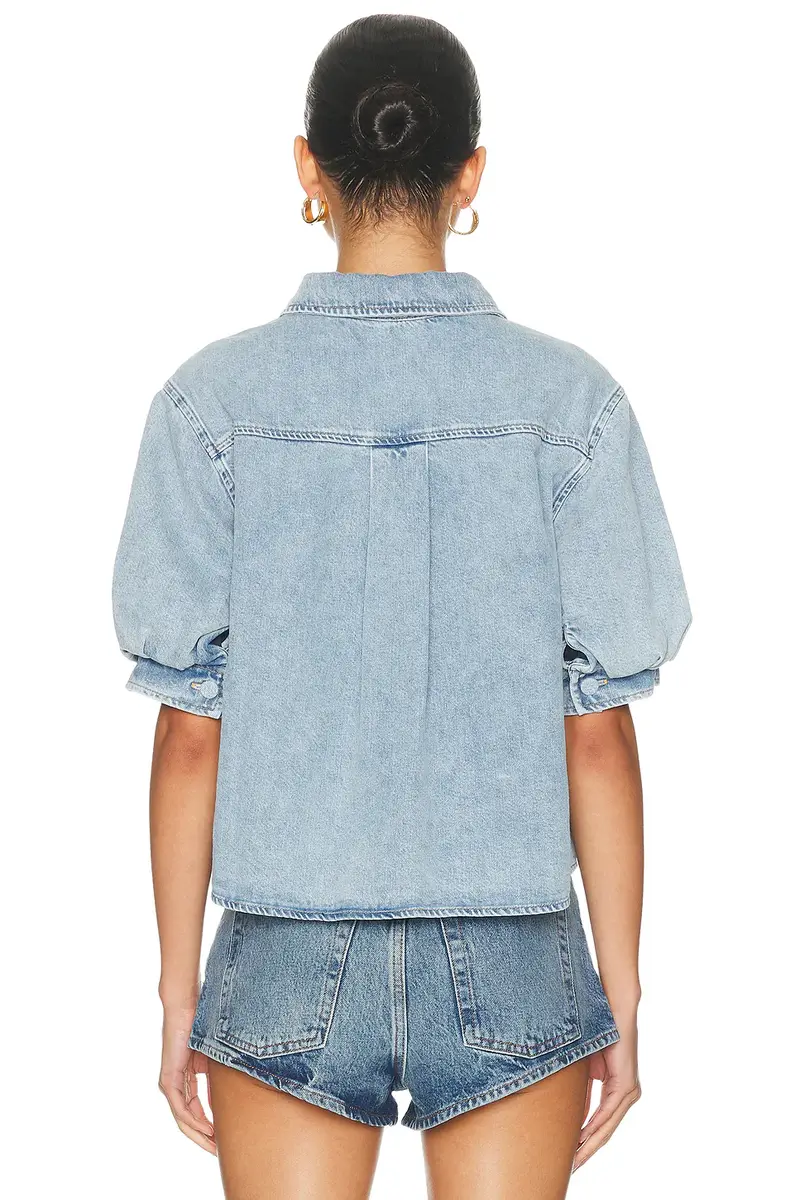 Frame The Billow Sleeve Shirt | Thumbnail 3 Frame The Billow Sleeve Shirt | Thumbnail 3