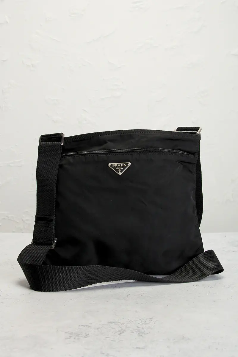 Prada Prada Tessuto Flat Messenger Bag | Thumbnail 2 Prada Prada Tessuto Flat Messenger Bag | Thumbnail 2