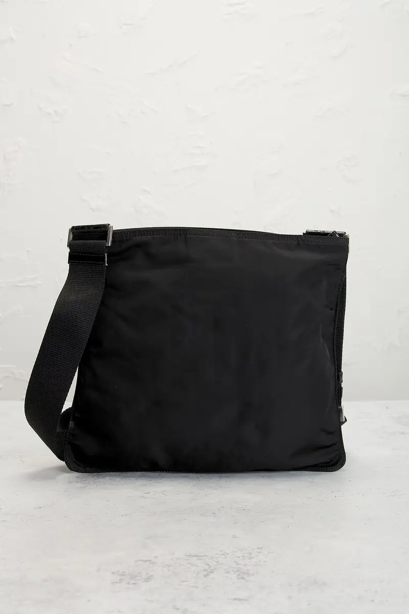 Prada Prada Tessuto Flat Messenger Bag | Thumbnail 3 Prada Prada Tessuto Flat Messenger Bag | Thumbnail 3