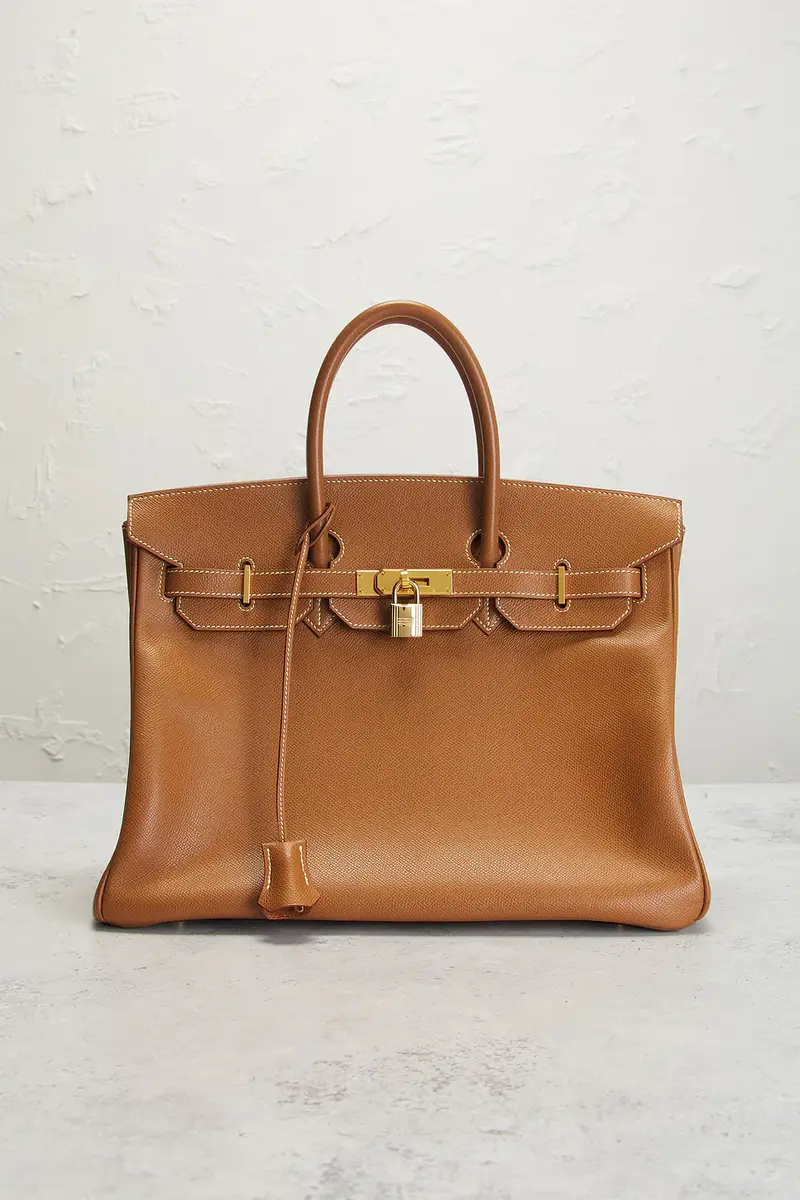 HERMÈS Hermes Courchevel Birkin 35 Handbag | Thumbnail 2 HERMÈS Hermes Courchevel Birkin 35 Handbag | Thumbnail 2