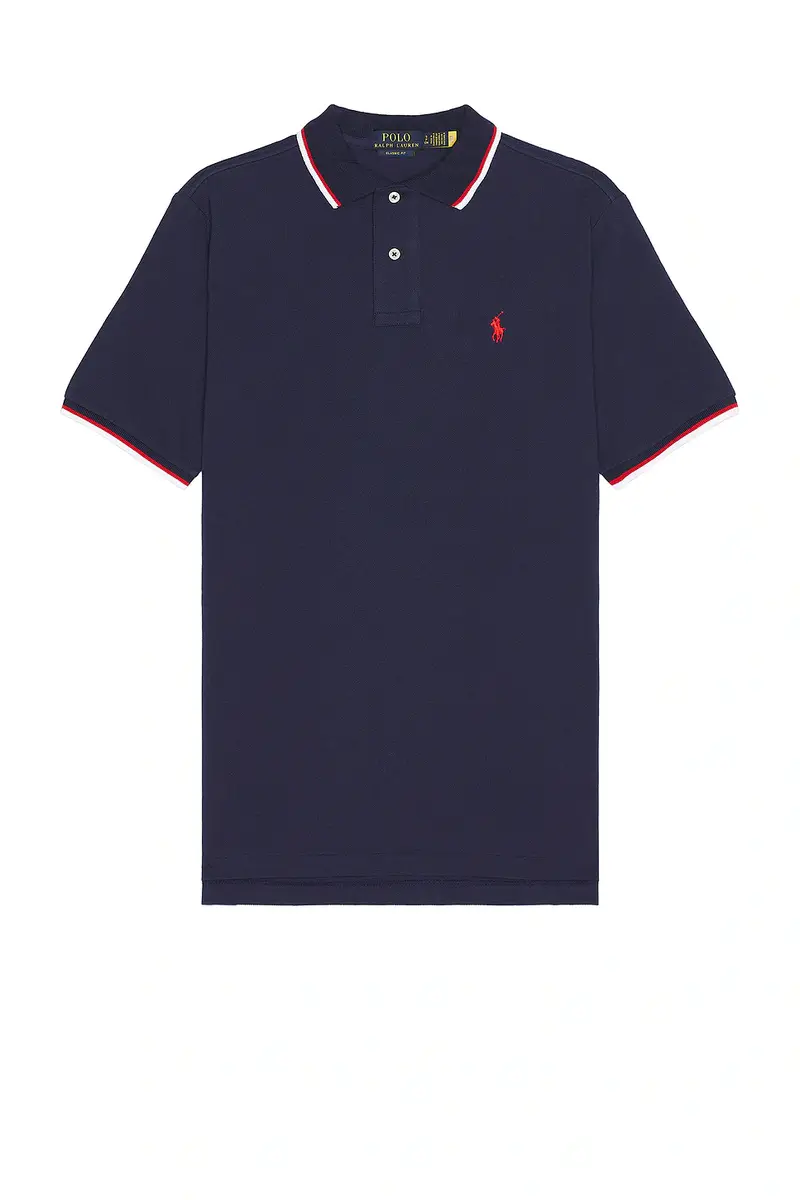 Polo Ralph Lauren Tipped Mesh Classic Polo | Thumbnail 3