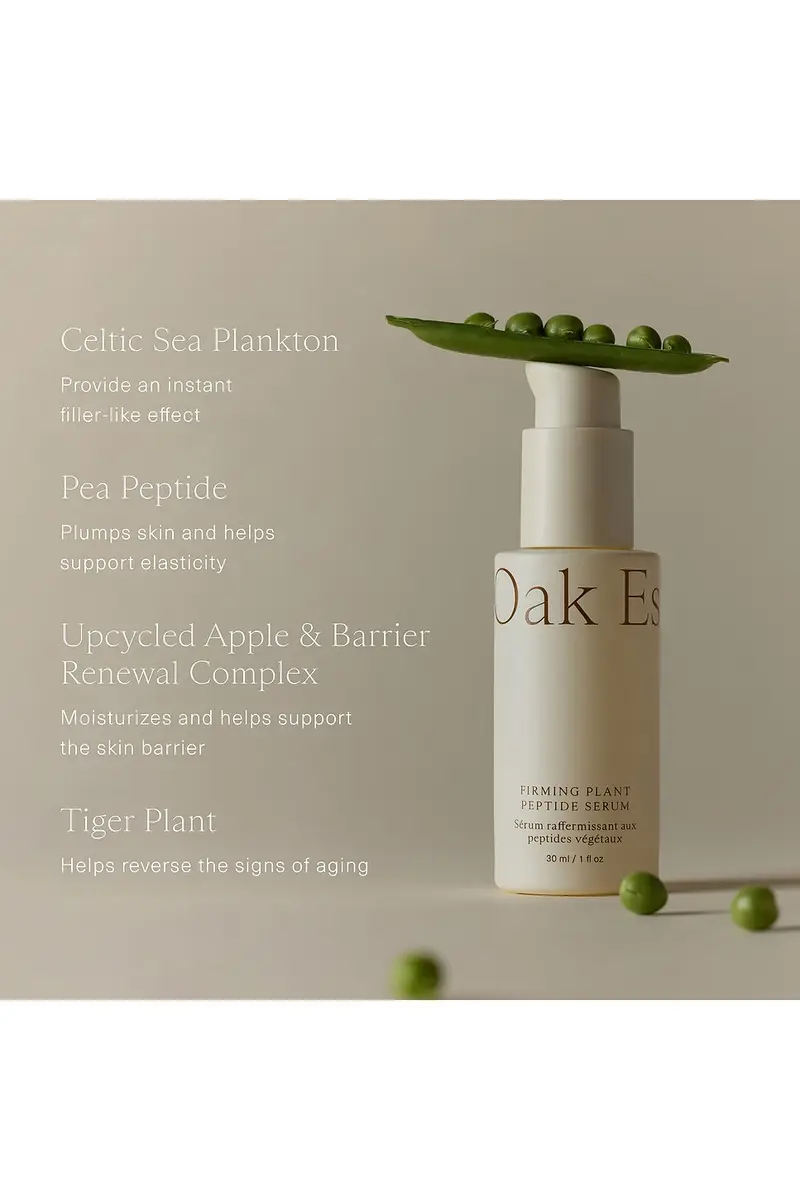 Oak Essentials Firming Plant Peptide Serum | Thumbnail 6 Oak Essentials Firming Plant Peptide Serum | Thumbnail 6
