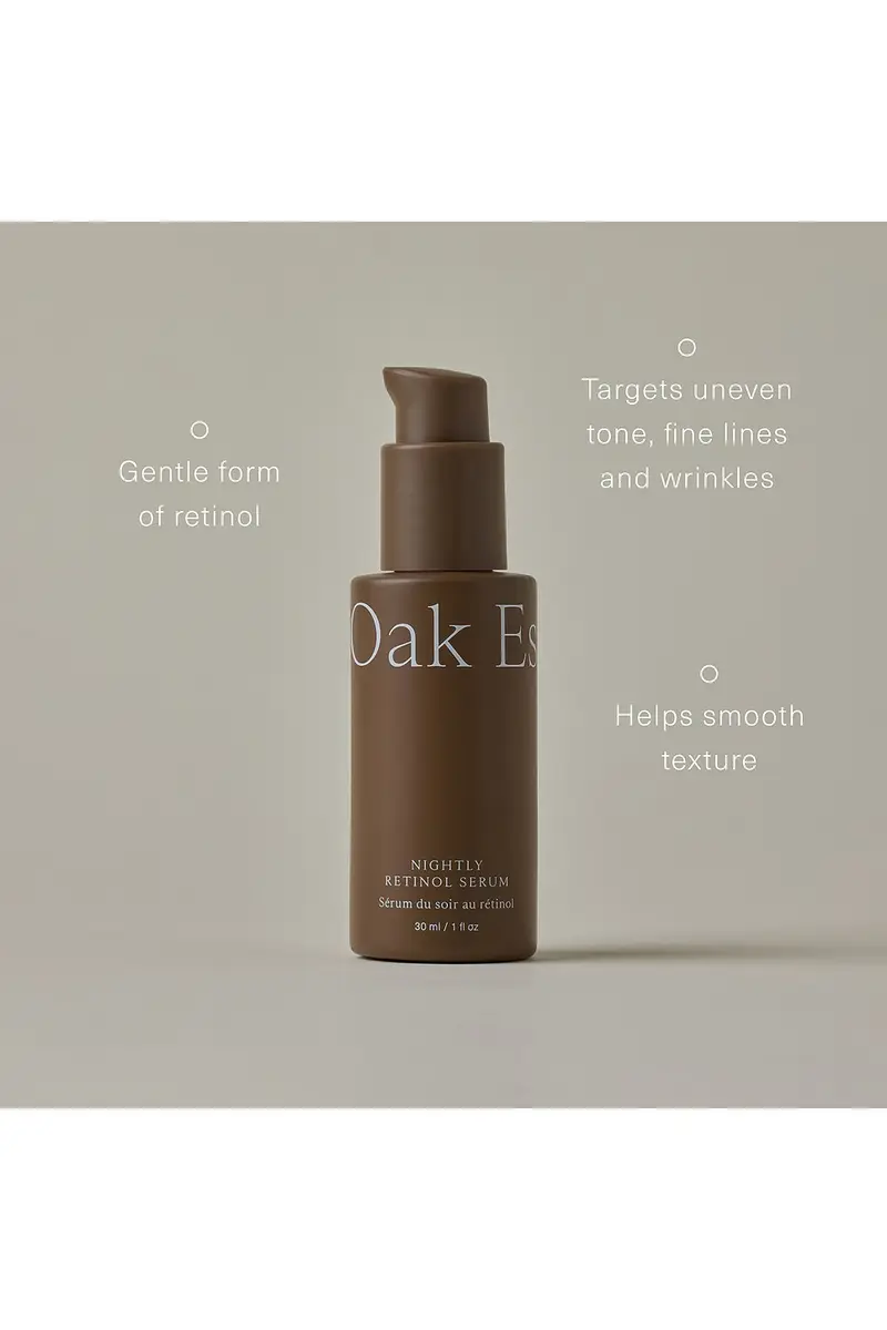 Oak Essentials Nightly Retinol Serum | Thumbnail 3 Oak Essentials Nightly Retinol Serum | Thumbnail 3