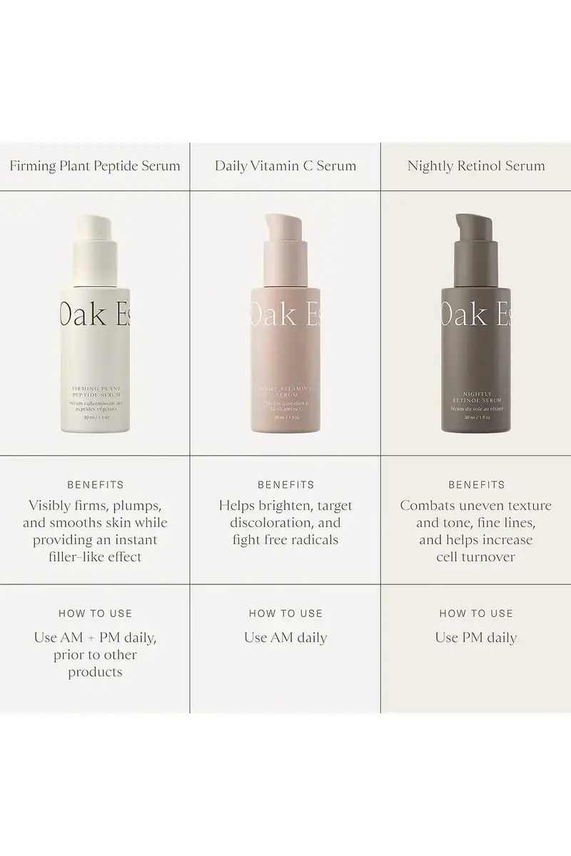 Oak Essentials Nightly Retinol Serum | Thumbnail 5 Oak Essentials Nightly Retinol Serum | Thumbnail 5