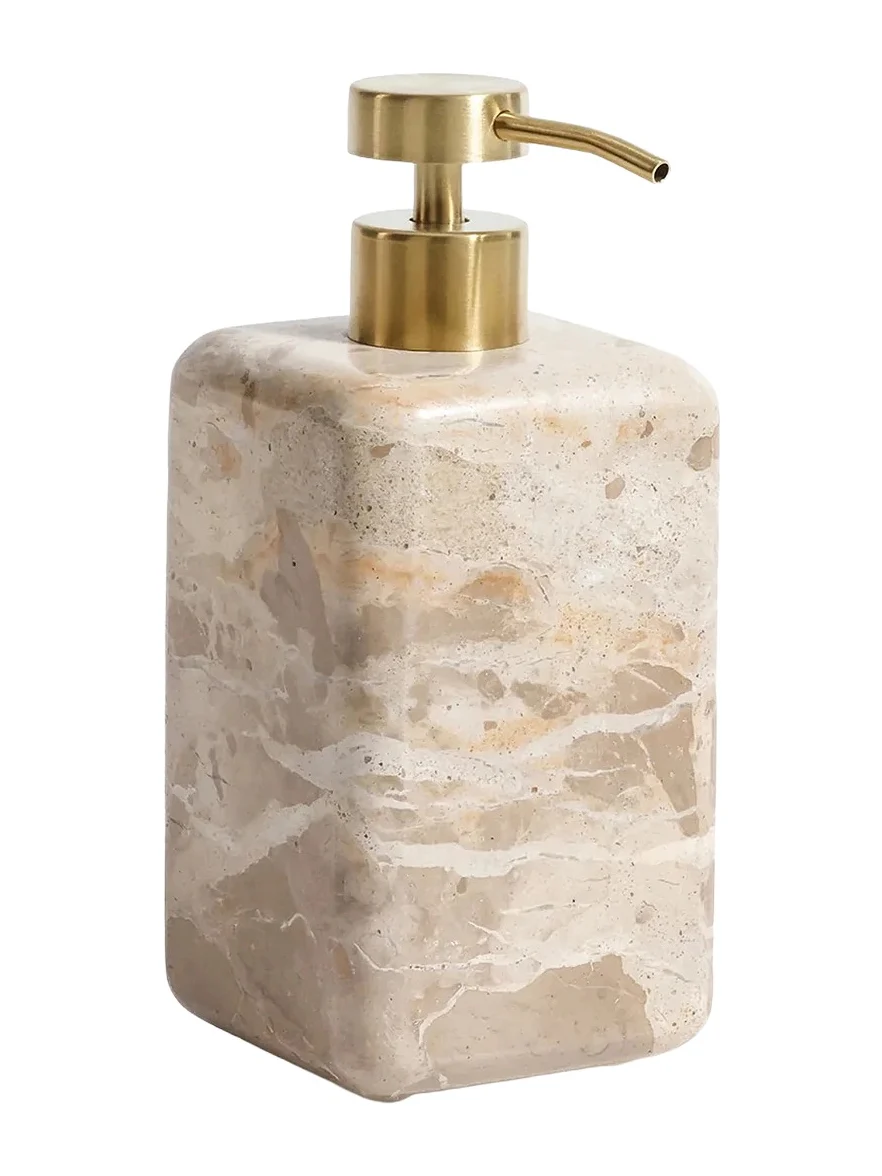 The Favorites Marble Soap And Lotion Dispenser