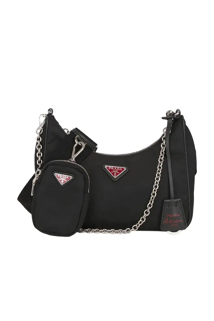 Prada Prada Re-Edition 2005 Re-Nylon Shoulder Bag | Image 1 Prada Prada Re-Edition 2005 Re-Nylon Shoulder Bag | Image 1