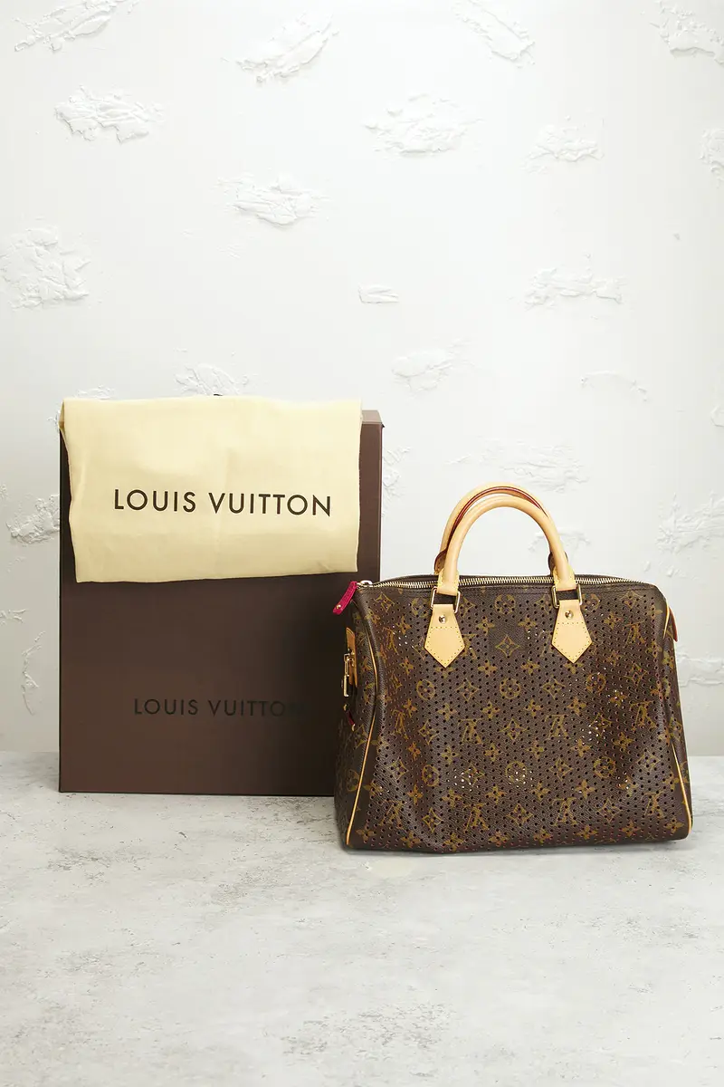 Louis Vuitton Louis Vuitton Monogram Perforated Speedy 30 Handbag | Thumbnail 9