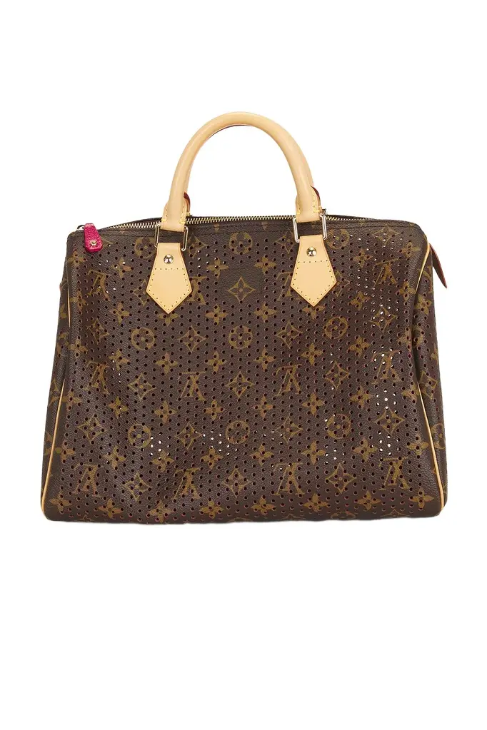 Louis Vuitton Monogram Perforated Speedy 30 Handbag