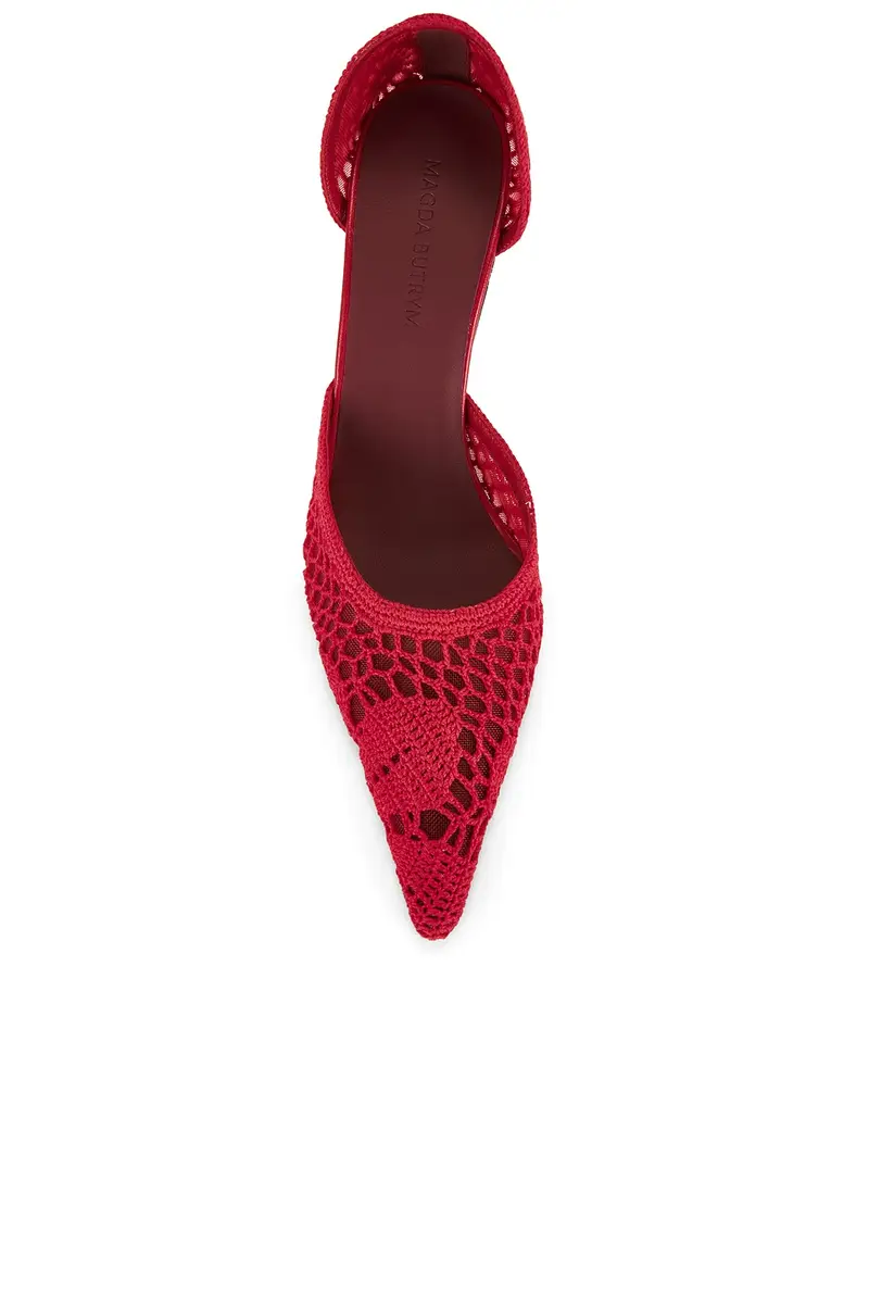 Magda Butrym Crochet Pump | Thumbnail 4 Magda Butrym Crochet Pump | Thumbnail 4