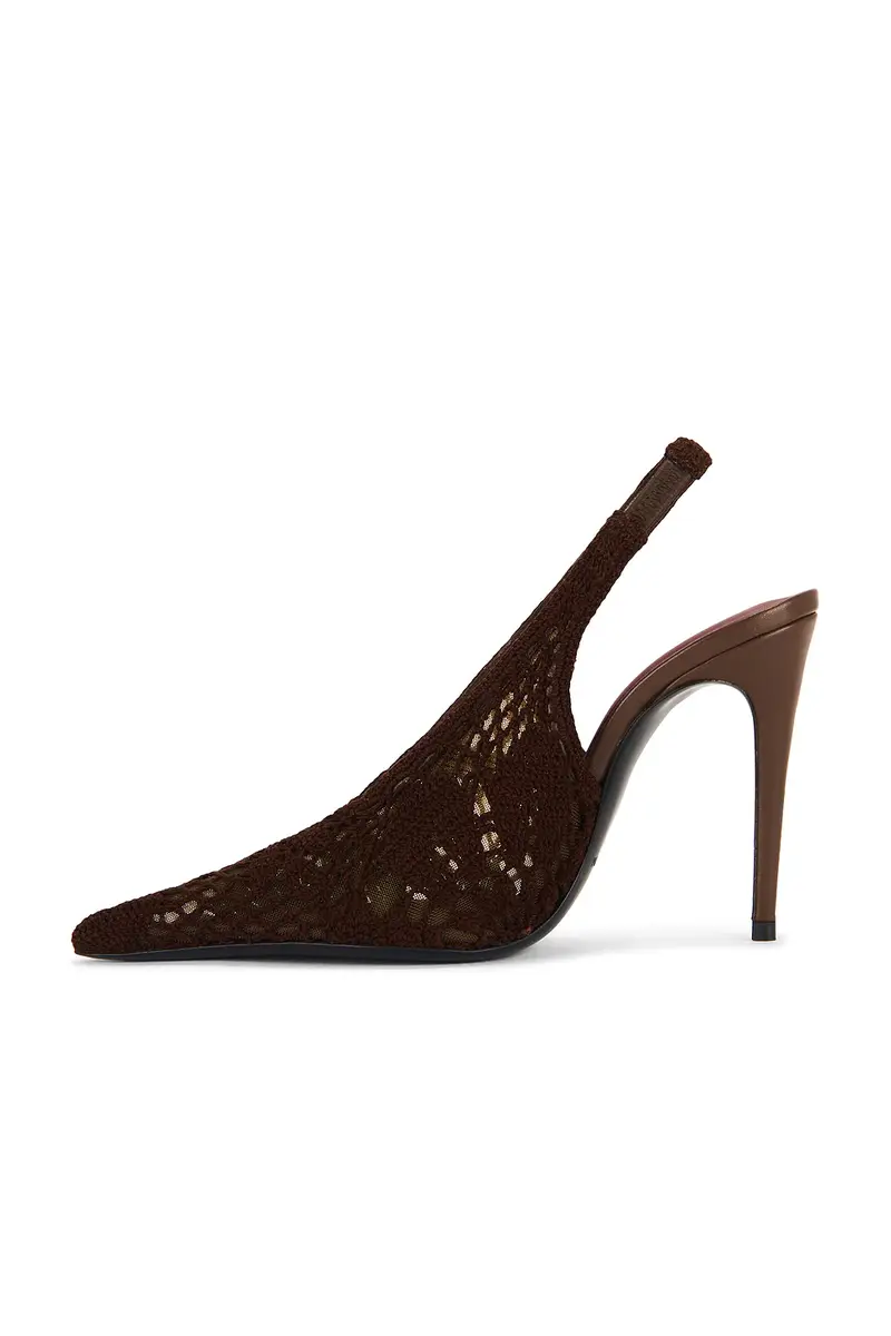 Magda Butrym Slingback Crochet Pump | Thumbnail 5