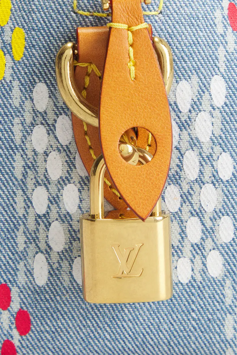 Louis Vuitton Louis Vuitton LV Vers Damier Denim Speedy Bandouliere 18 Handbag | Thumbnail 6