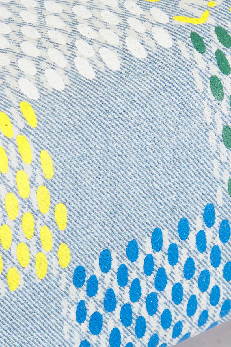 Louis Vuitton Louis Vuitton LV Vers Damier Denim Speedy Bandouliere 18 Handbag | Thumbnail 7