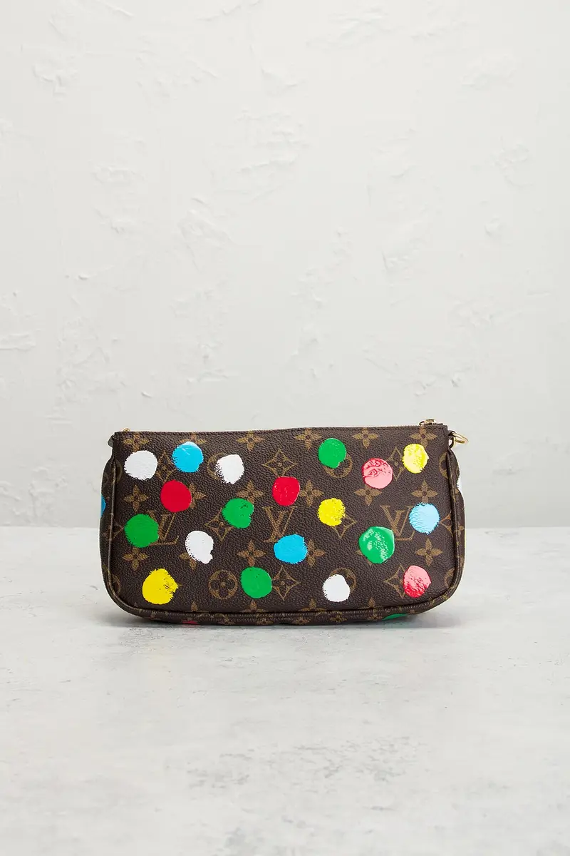 Louis Vuitton Louis Vuitton X Yayoi Kusama Painted Dots Monogram Multi Pochette Accessoires Shoulder Bag | Thumbnail 3 Louis Vuitton Louis Vuitton X Yayoi Kusama Painted Dots Monogram Multi Pochette Accessoires Shoulder Bag | Thumbnail 3