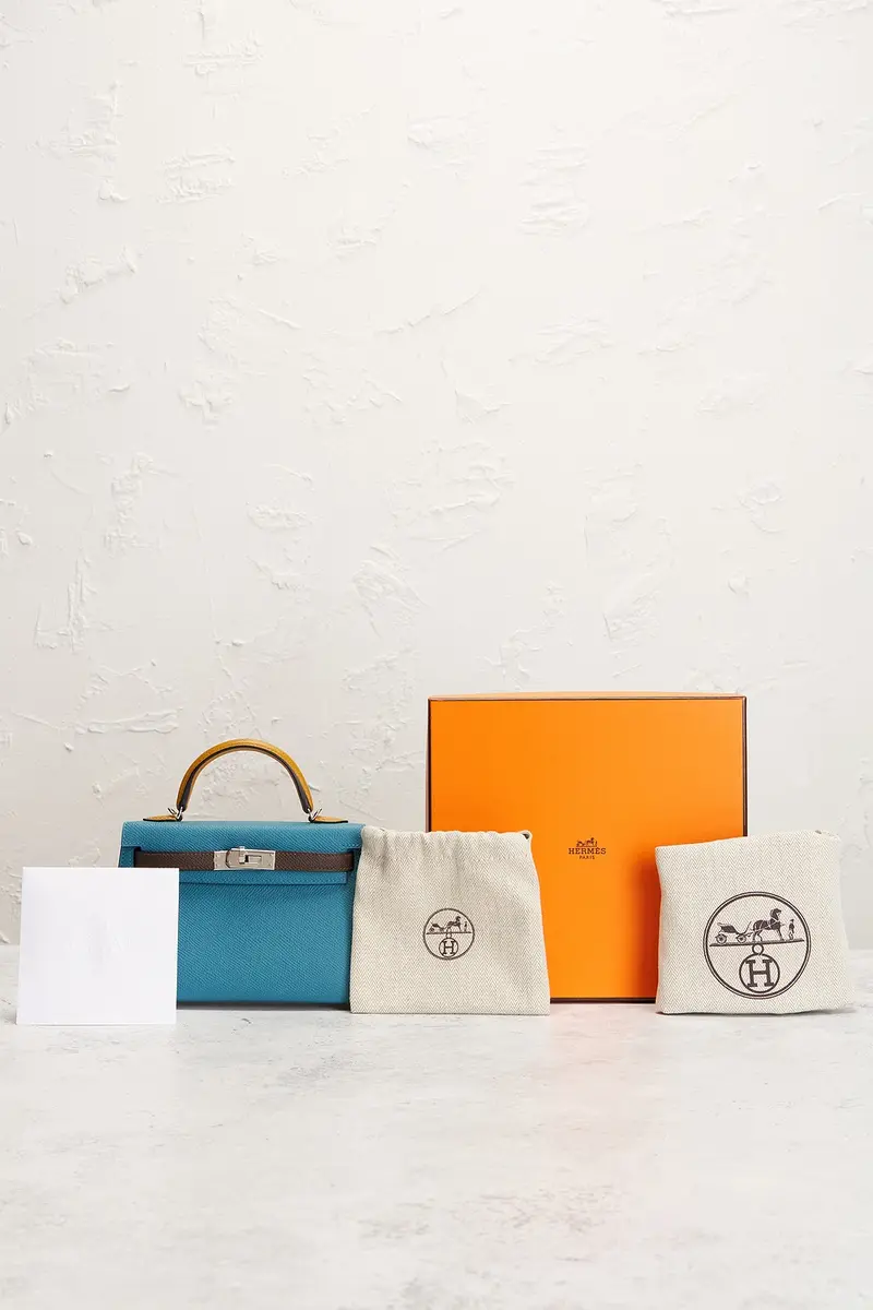 HERMÈS Hermes Epsom Kelly 20 Handbag | Thumbnail 7 HERMÈS Hermes Epsom Kelly 20 Handbag | Thumbnail 7