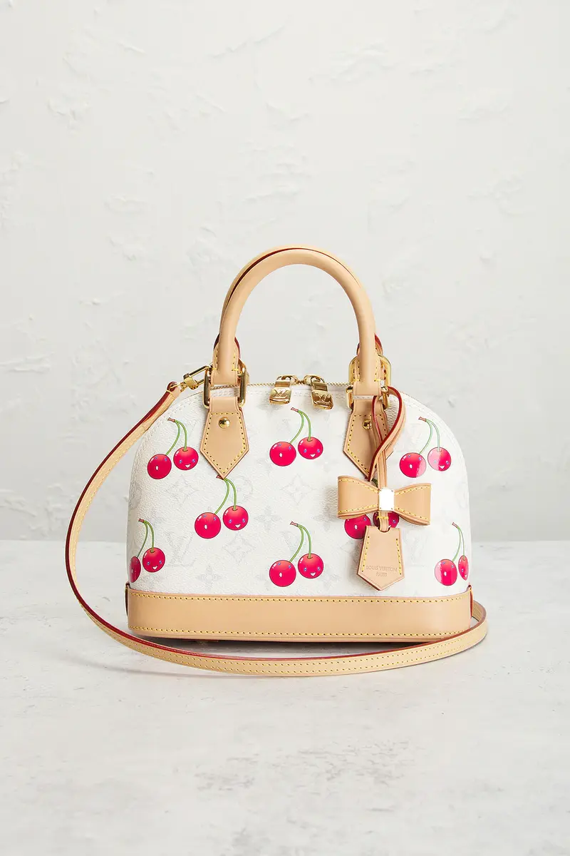 Louis Vuitton Louis Vuitton X Takashi Murakami Monogram Cerises Alma BB Handbag | Thumbnail 2 Louis Vuitton Louis Vuitton X Takashi Murakami Monogram Cerises Alma BB Handbag | Thumbnail 2