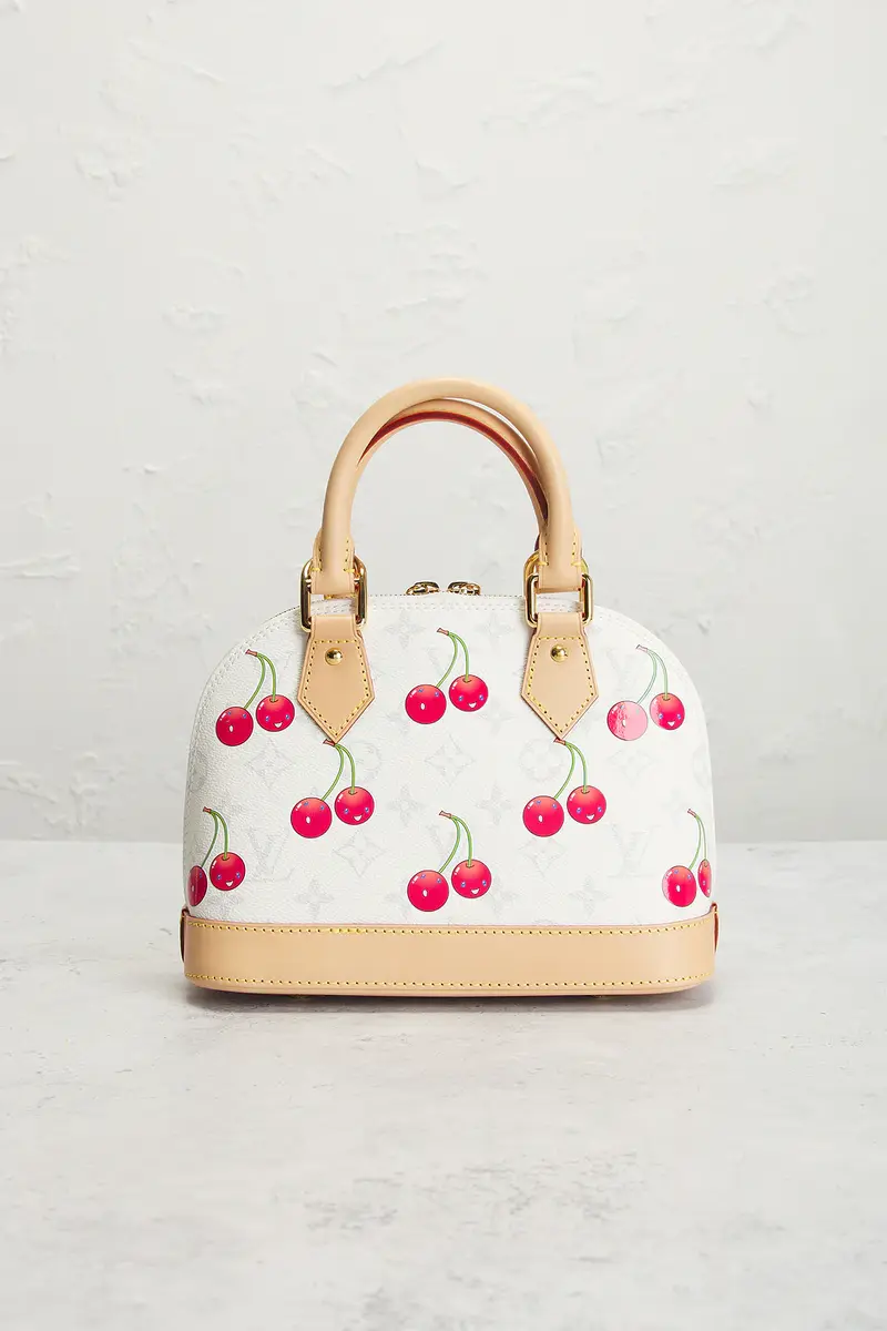 Louis Vuitton Louis Vuitton X Takashi Murakami Monogram Cerises Alma BB Handbag | Thumbnail 3 Louis Vuitton Louis Vuitton X Takashi Murakami Monogram Cerises Alma BB Handbag | Thumbnail 3
