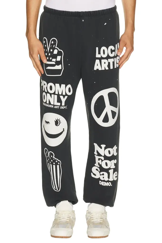 Madeworn Art Happens P.E. Sweatpants