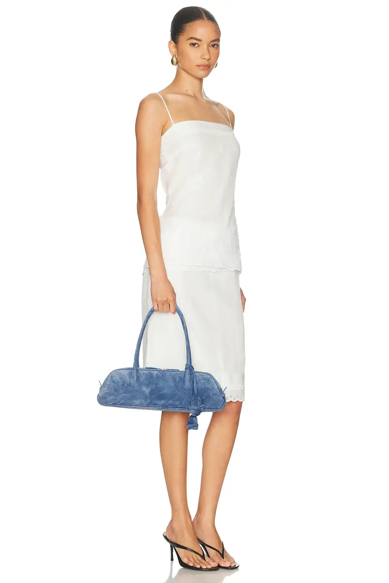 Magda Butrym Brigitte Trapeze Suede Bag | Thumbnail 2 Magda Butrym Brigitte Trapeze Suede Bag | Thumbnail 2