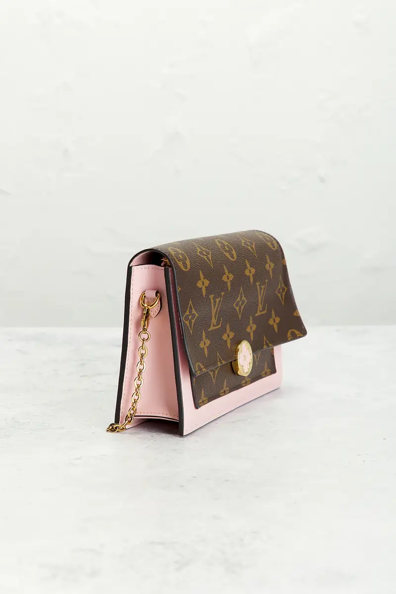 Louis Vuitton Louis Vuitton Monogram Flore Wallet On Chain | Thumbnail 4