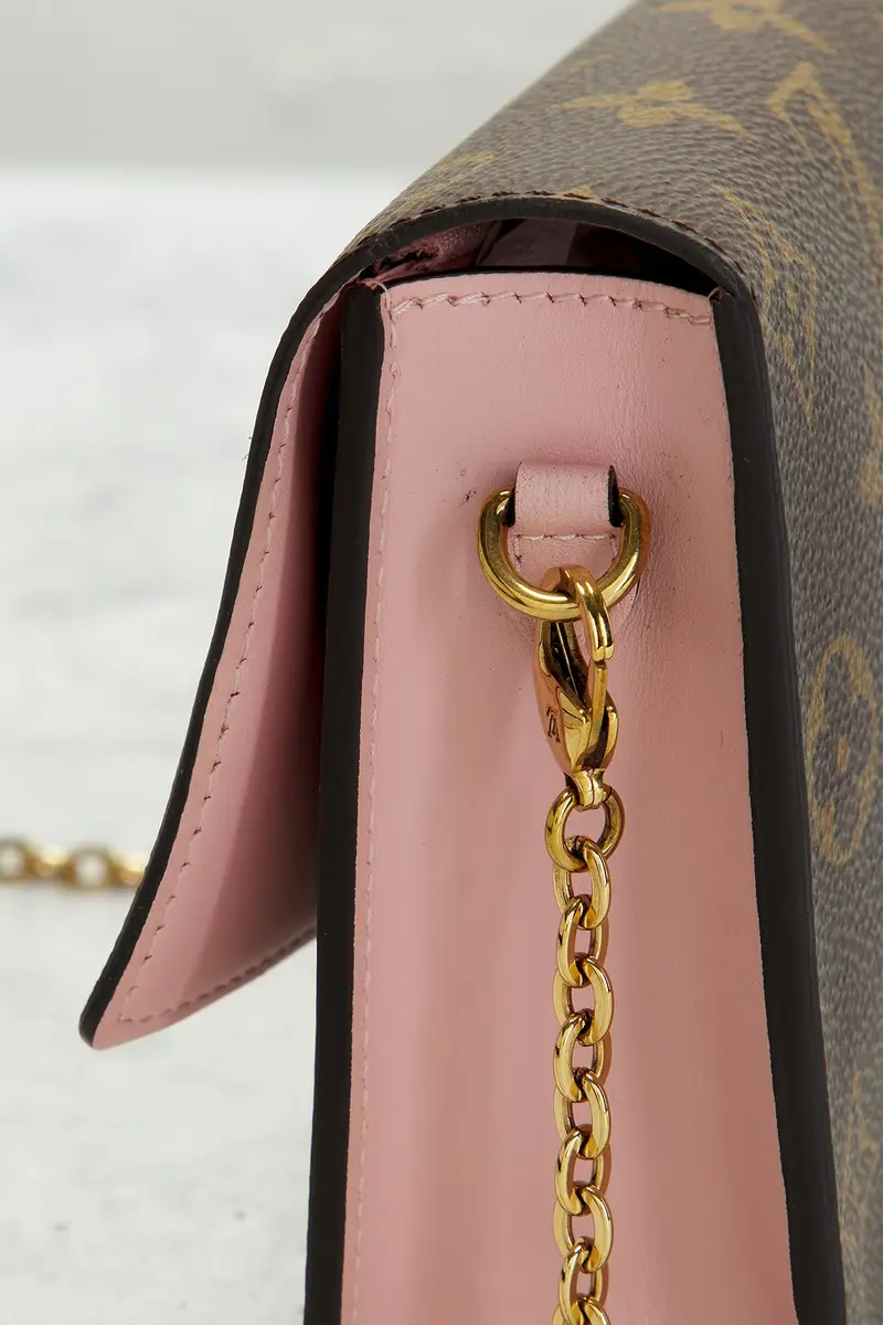 Louis Vuitton Louis Vuitton Monogram Flore Wallet On Chain | Thumbnail 8