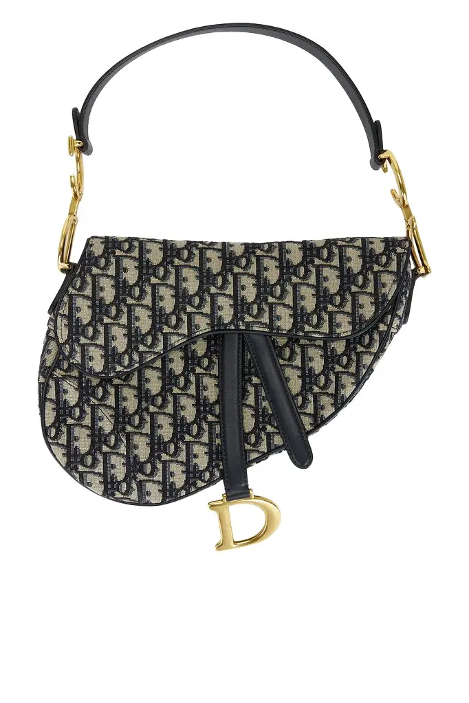 Dior Dior Trotter Oblique Saddle Bag