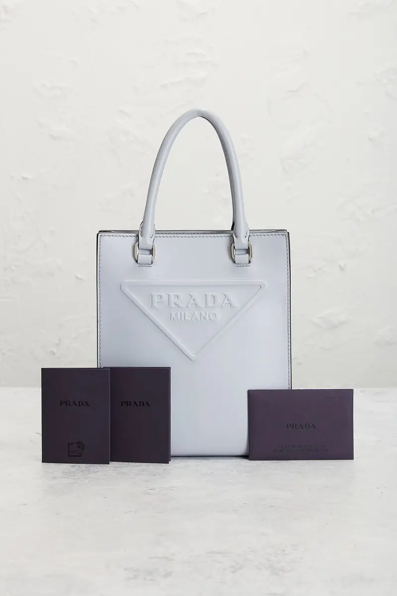 Prada Prada Mini Drill Tote Bag | Thumbnail 9 Prada Prada Mini Drill Tote Bag | Thumbnail 9