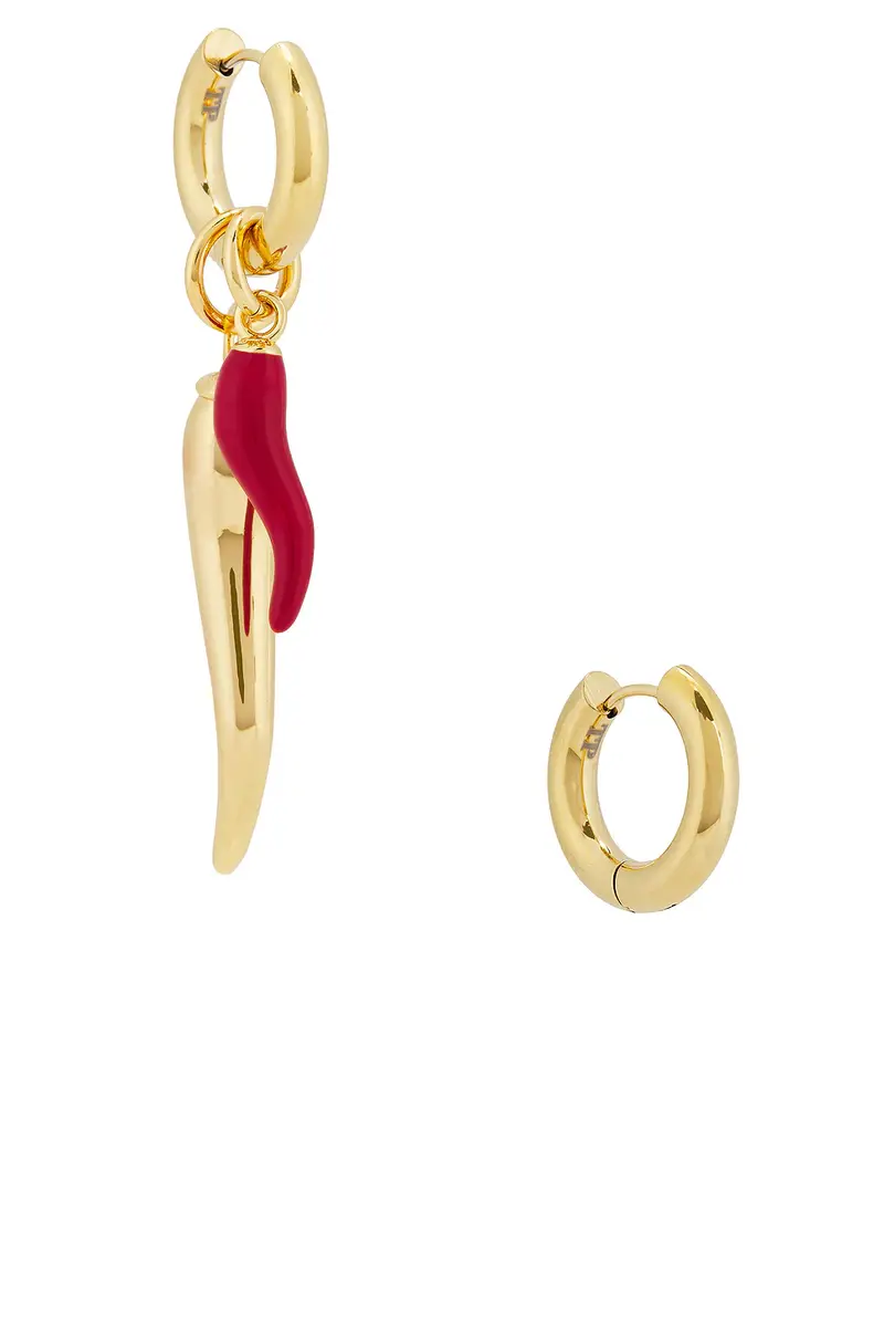 Timeless Pearly Double Chili Earrings