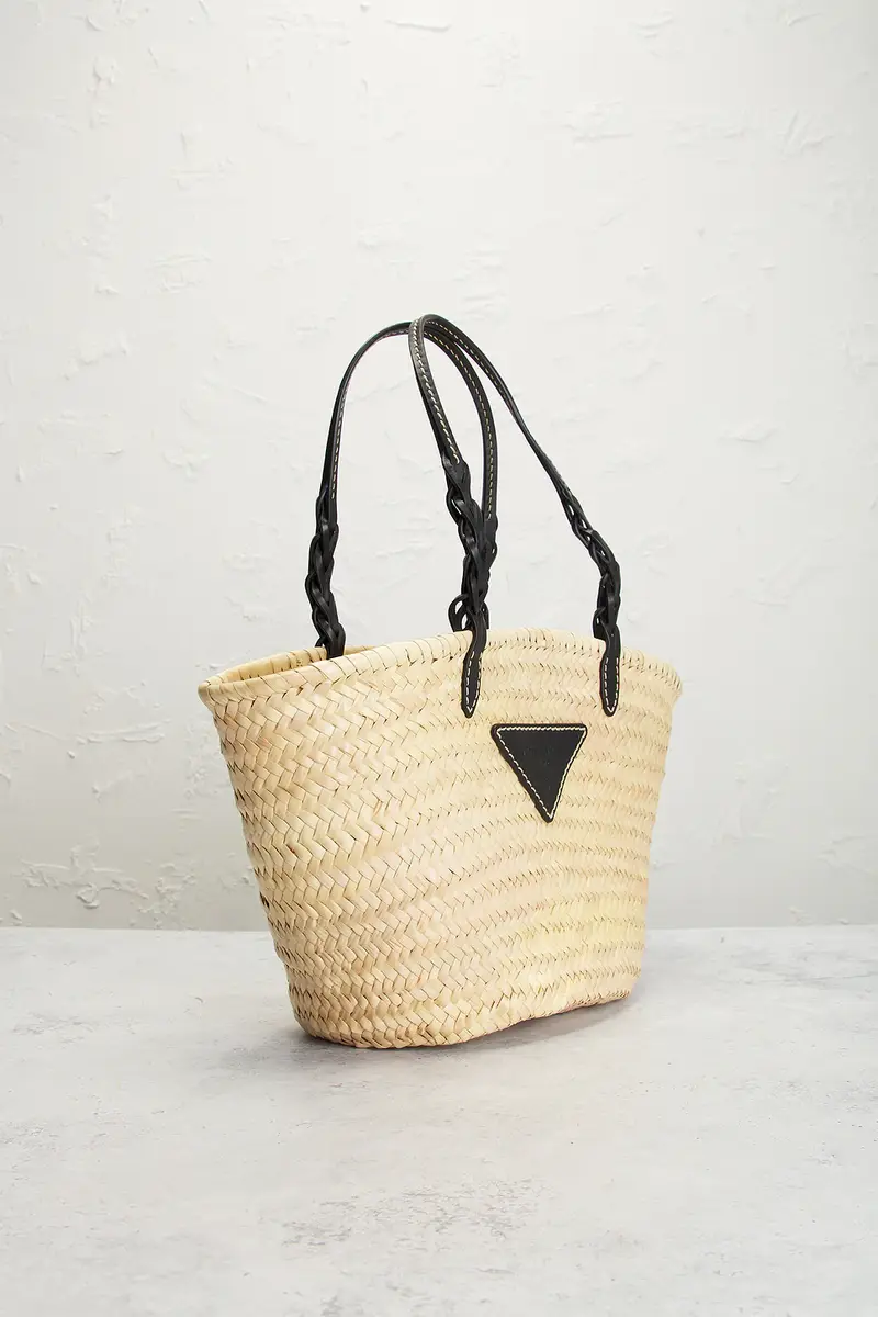 Prada Prada Raffia Tote Bag | Thumbnail 4 Prada Prada Raffia Tote Bag | Thumbnail 4