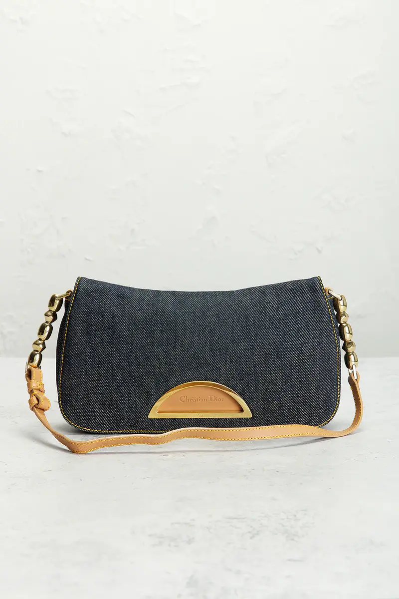 Dior Dior Denim Maris Pearl Shoulder Bag | Thumbnail 2 Dior Dior Denim Maris Pearl Shoulder Bag | Thumbnail 2