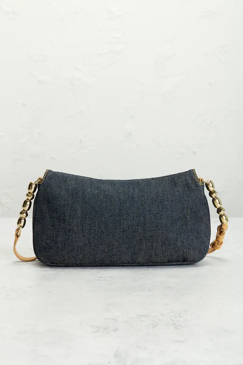 Dior Dior Denim Maris Pearl Shoulder Bag | Thumbnail 3 Dior Dior Denim Maris Pearl Shoulder Bag | Thumbnail 3