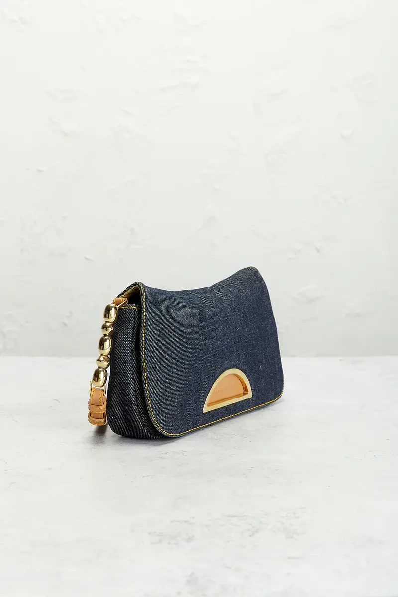 Dior Dior Denim Maris Pearl Shoulder Bag | Thumbnail 4 Dior Dior Denim Maris Pearl Shoulder Bag | Thumbnail 4
