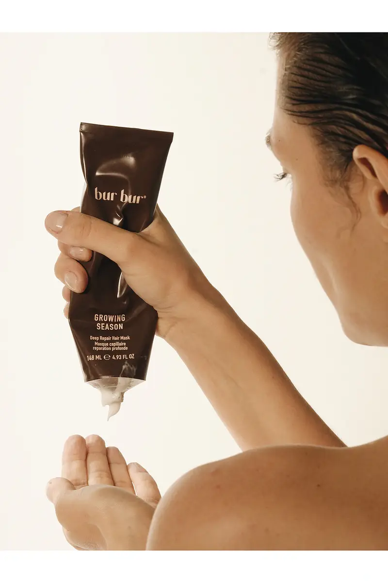 Bur Bur Growing Season Deep Repair Hair Mask | Thumbnail 5 Bur Bur Growing Season Deep Repair Hair Mask | Thumbnail 5