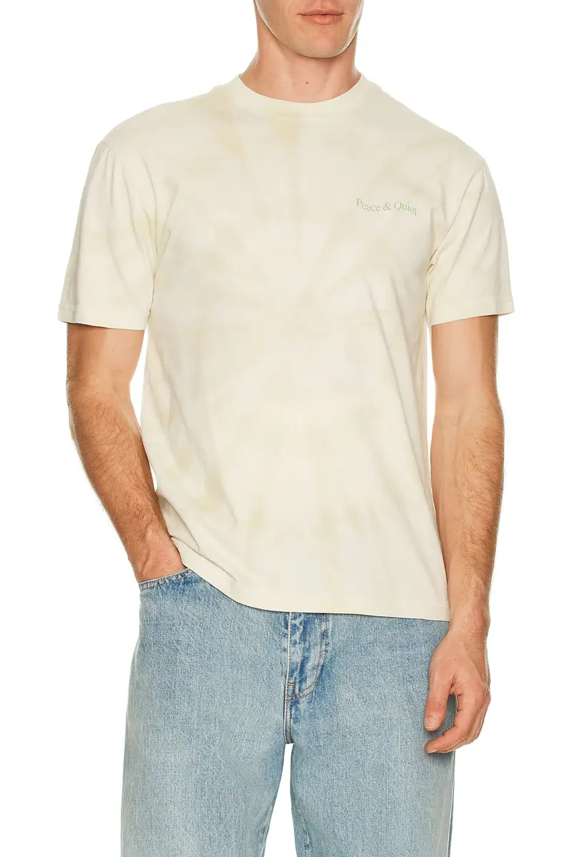 Museum of Peace and Quiet Wordmark Tye Dye T-Shirt | Thumbnail 2