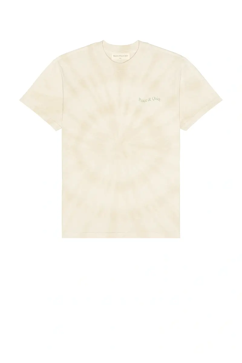 Museum of Peace and Quiet Wordmark Tye Dye T-Shirt | Thumbnail 4