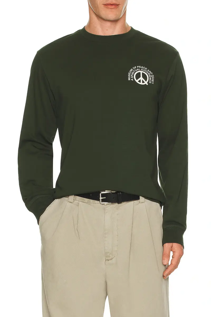 Museum of Peace and Quiet Spiritual Experience Long Sleeve T-Shirt | Thumbnail 2