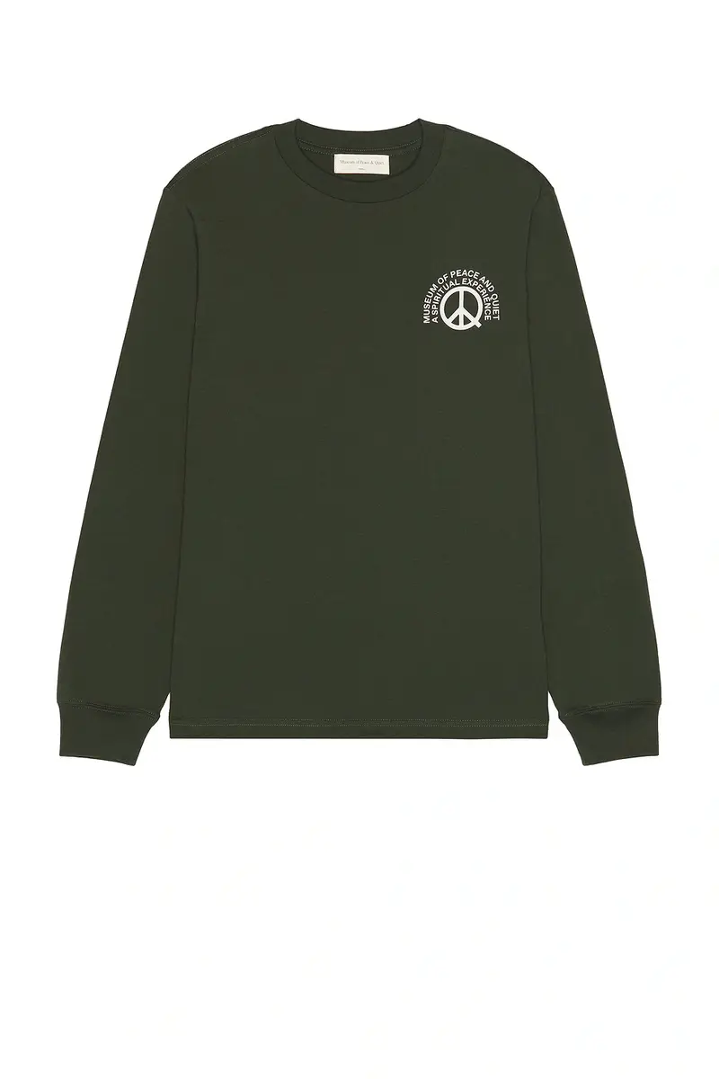 Museum of Peace and Quiet Spiritual Experience Long Sleeve T-Shirt | Thumbnail 4
