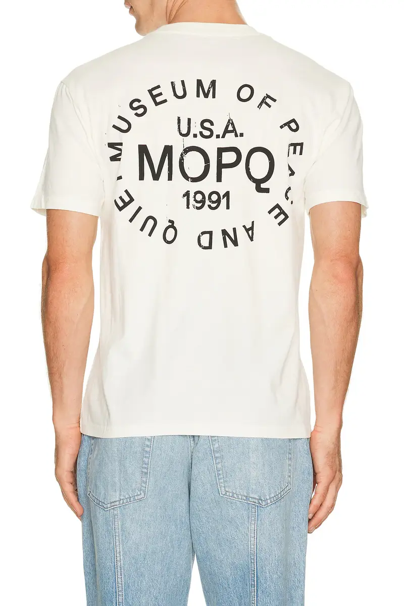 Museum of Peace and Quiet Stamp T-Shirt | Thumbnail 2