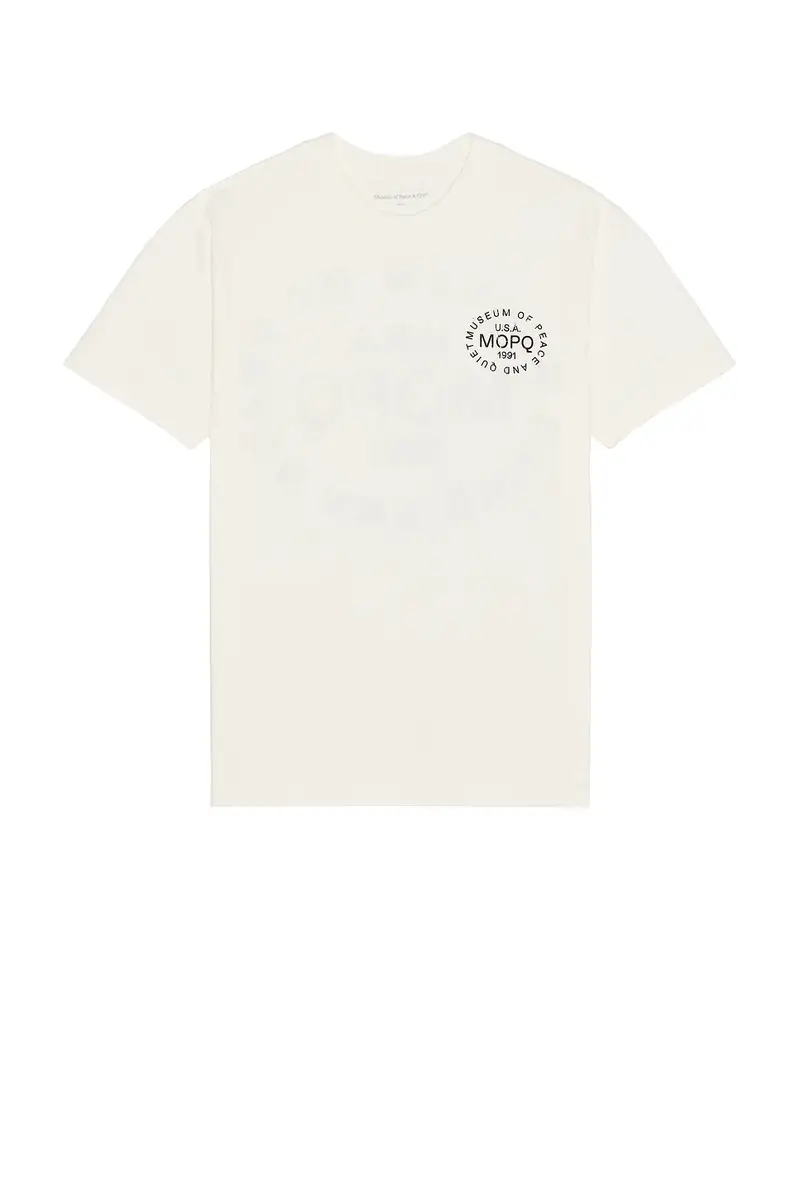 Museum of Peace and Quiet Stamp T-Shirt | Thumbnail 4