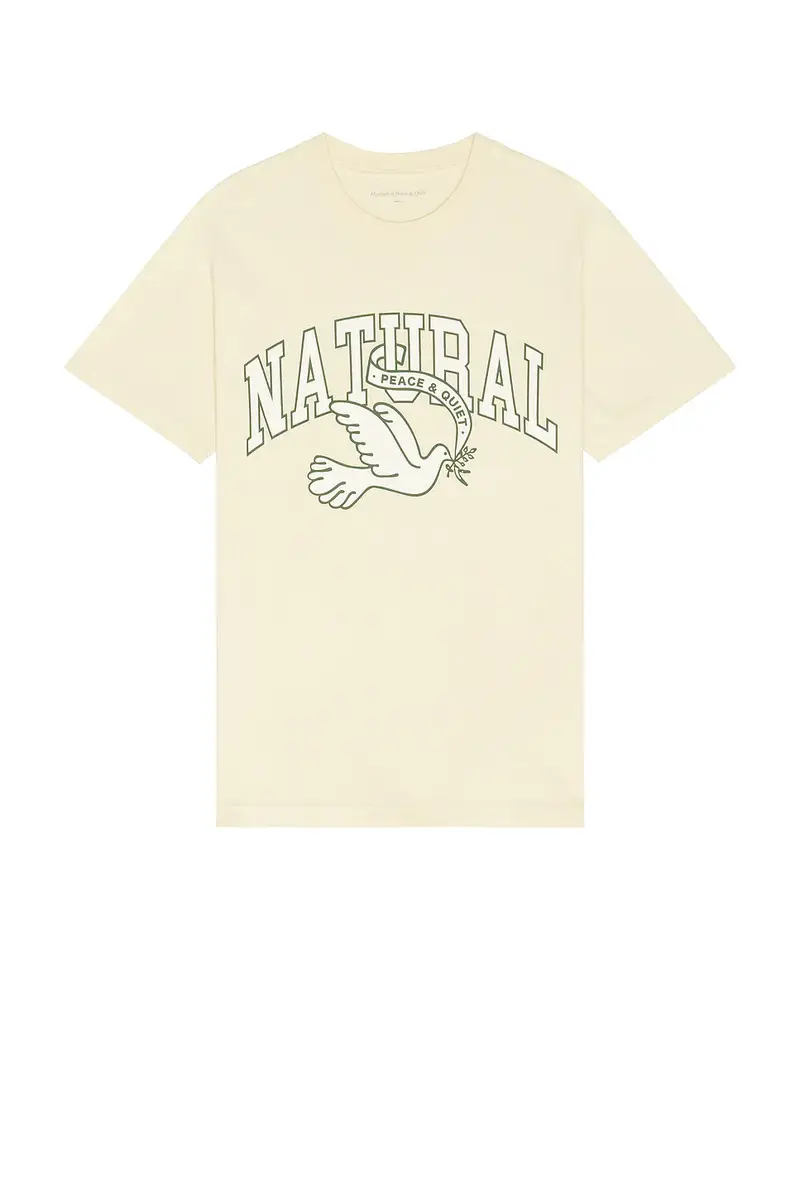 Museum of Peace and Quiet Natural Dove T-Shirt | Thumbnail 4