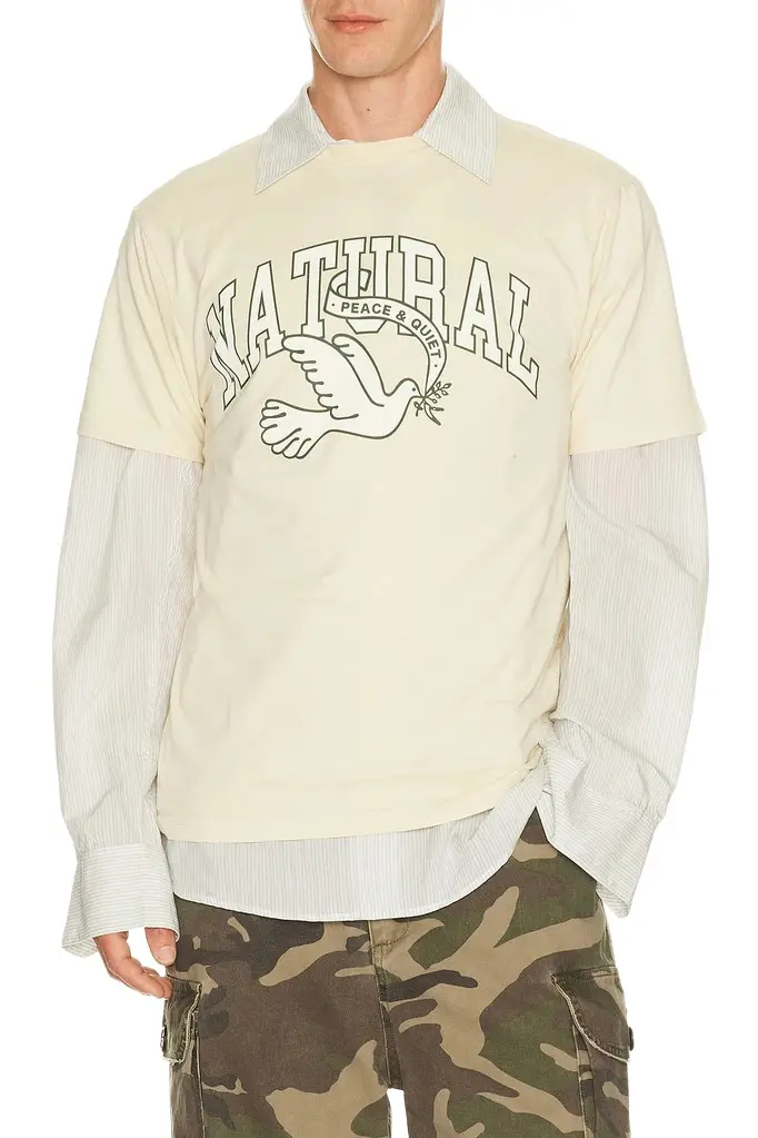 Museum of Peace and Quiet Natural Dove T-Shirt