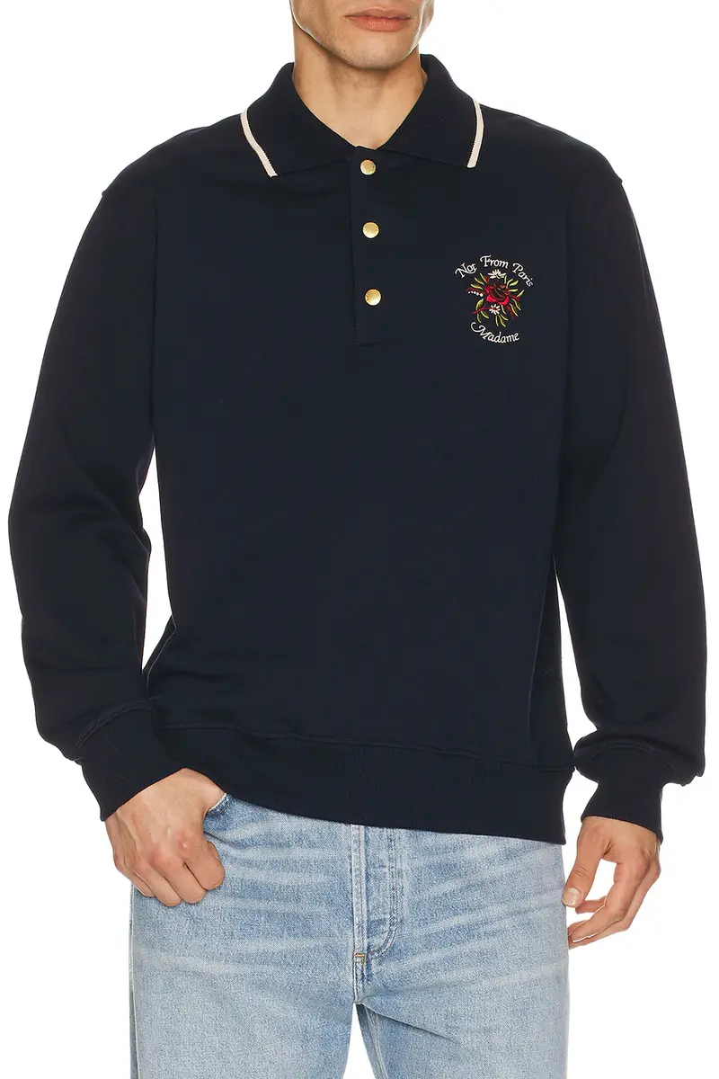 Drôle de Monsieur Dr&ocirc;le De Monsieur Polo Slogan Rose | Thumbnail 2