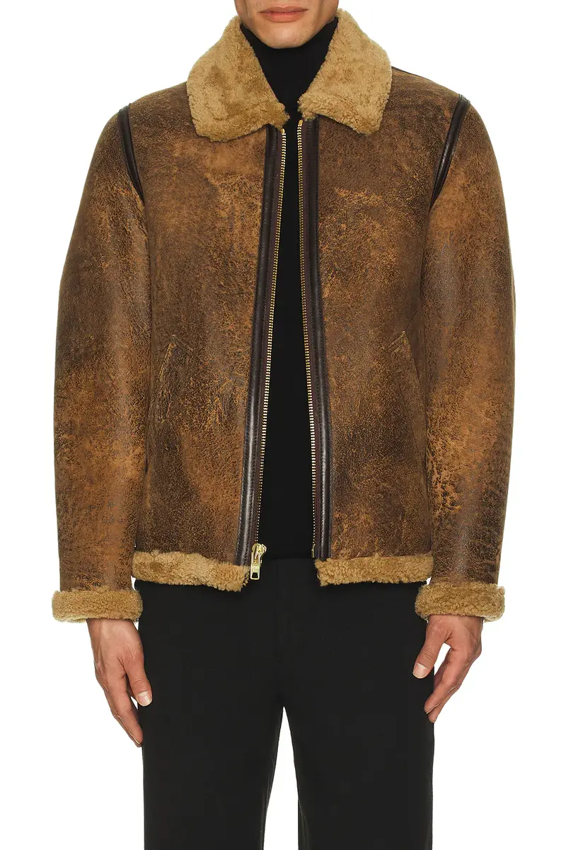 SCHOTT Sheepskin Jacket | Thumbnail 2
