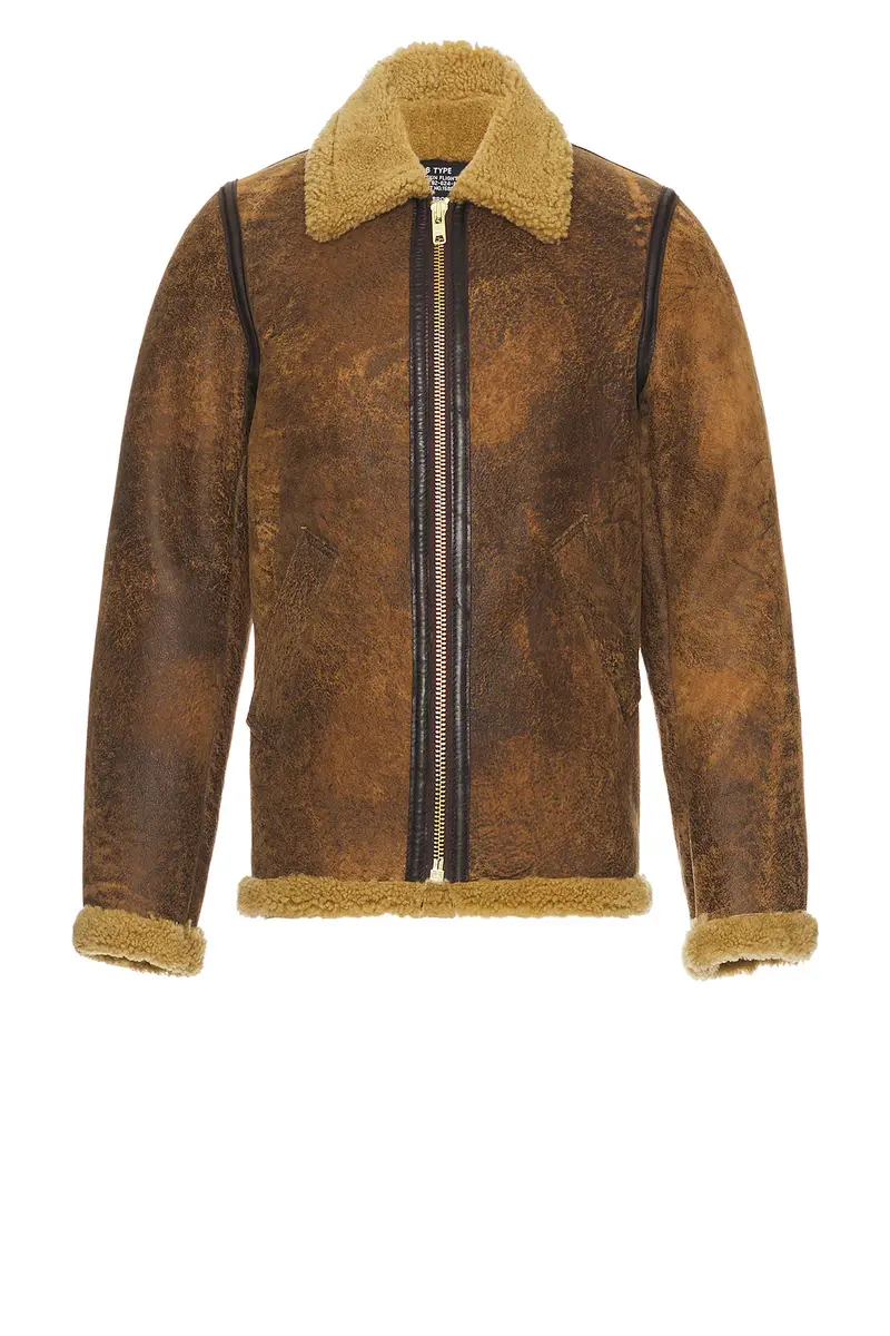 SCHOTT Sheepskin Jacket | Thumbnail 3